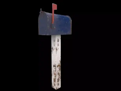 personal mail box 3D model