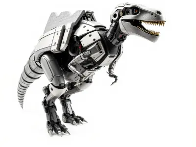 Mechanical Dinosaur Model Pack Low-poly 3D model purchase