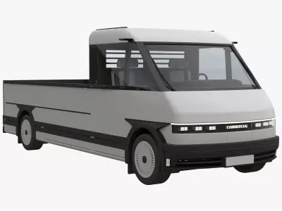 Generic EV Pickup truck 3D model