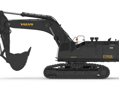 Volvo EC950F 3D model