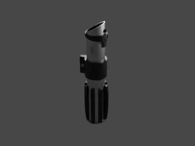 Dart Vaders saber Free low-poly 3D model