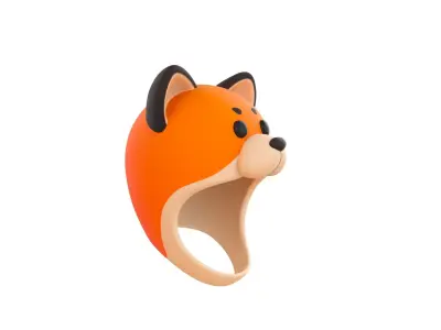 Prop045 Fox Hat 3D model