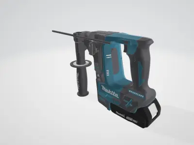 18V Makita DHR171Z Cordless Impact Drill 3D model