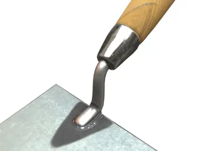 Trowel 3D Model PBR Low-poly 3D model