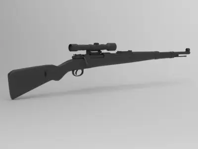 Karabiner 98k Sniper   3D model purchase
