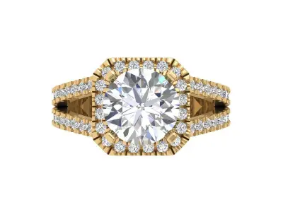 Wedding Ring  3D print model 367