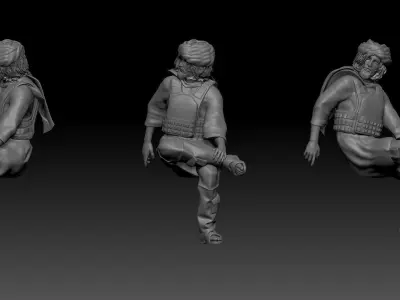 taliban pack 3D print model