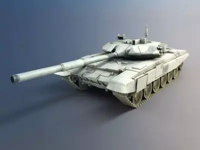 Military Tank 3D model order