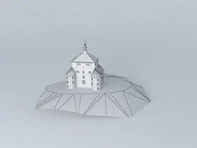 New Castle, Banská Štiavnica Free 3D model