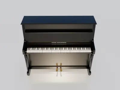 PianoKeyboard piano 3D model