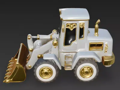 The Ivory Monarch Executive Loader 3D Model Low-poly 3D model