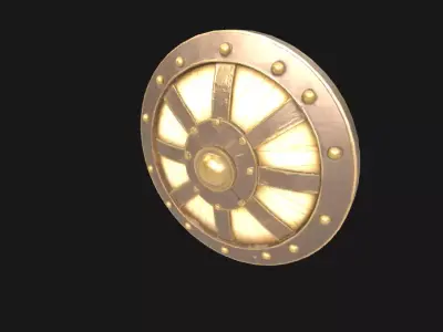 Viking Axe 3D Model - Game Ready Weapon Low-poly 3D model
