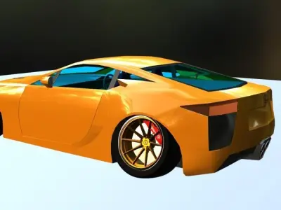 Lexus LFA Free 3D model purchase