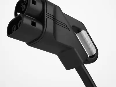 EV Charging Plug 04 3D model