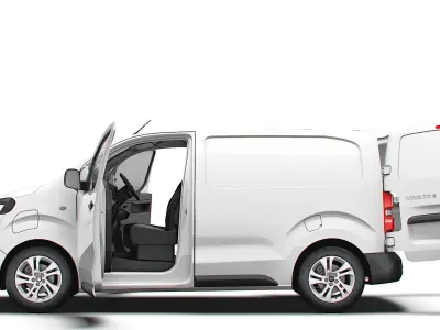 Vauxhall Vivaro Electric Van L1 HQ Interior 2024 3D model