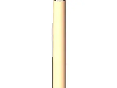 Colonne dorique Free 3D model