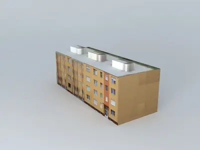 The 135739s lakótömb bytovy dom č 1357 Free 3D model