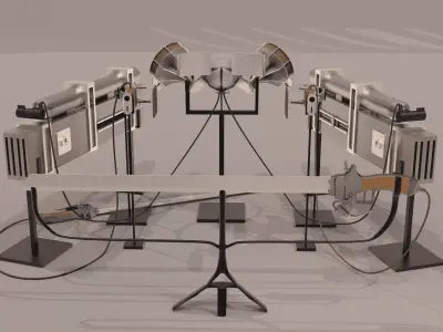 Omni-directional mobility gear  3D model