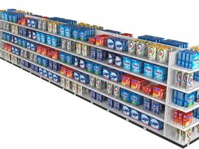 Grocery Store Collection 3D model