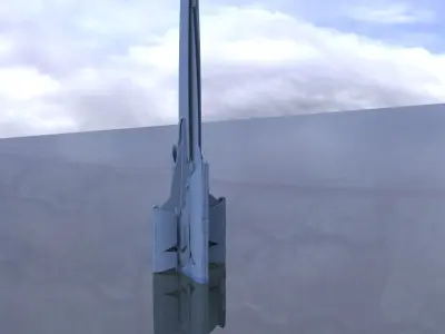 7 Sci-fi Tower designs 3D 3D model