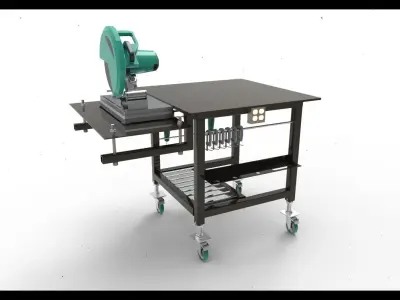 Welding Table 3D model