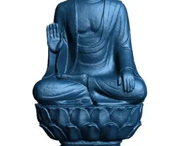 Buddha statue 3D print model
