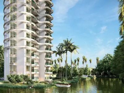 Highrise Building 02 3D model