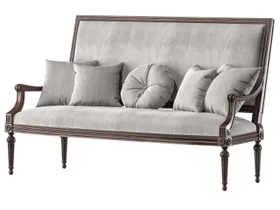 ebanista baladin sofa 3D model