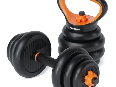 Fitness set Xiaomi FED 3D model