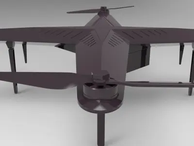 Sci-fi Drone 2 3D model