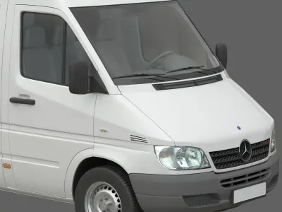 MB Sprinter Classic PanelVan 3D model