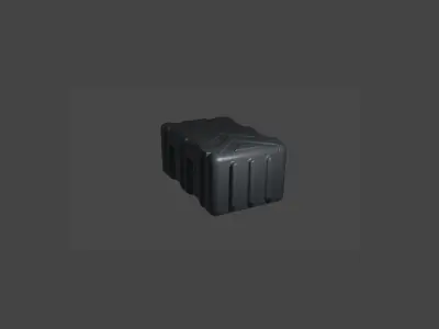Military Box 3D model 3D model