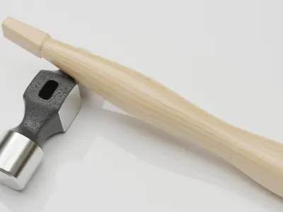 Ball Peen Hammer 3D model