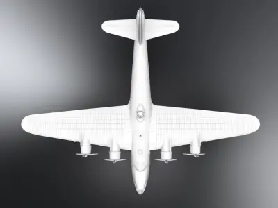 Short Sunderland Scale model 3D print model