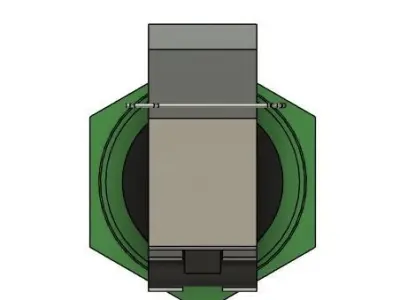 M-84 Stun grenade 3D print model