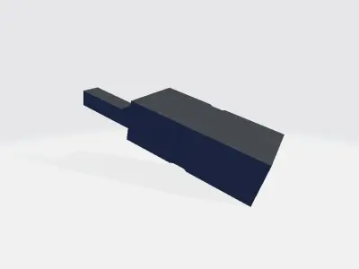 Walkie-Talkie box Low-poly 3D model