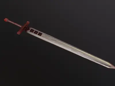 Swords Pack Low-poly 3D model purchase