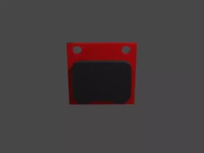 brake pads 3D model
