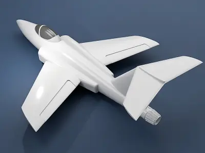 3d printable jet 3d model 3D print model