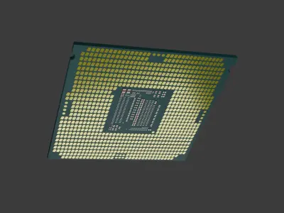 Intel Processor Free 3D model