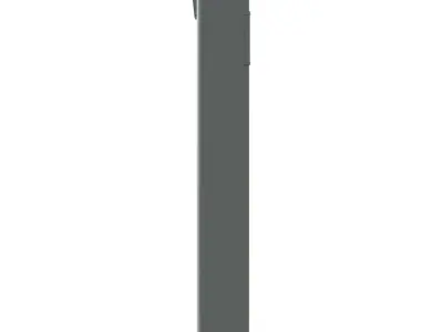 Airport X-ray door Low-poly 3D model