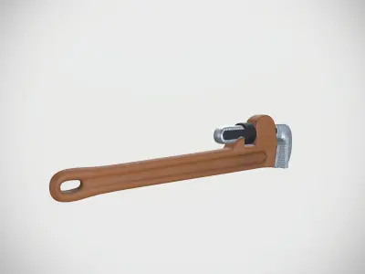 Monkey Wrench 3D model get