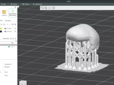 Custom3Dprint Minifigure Accessory - Minifigure Hair S2 - 109 3D print model