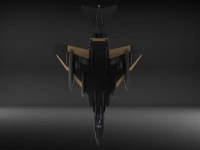 F-4 Phantom 3D model by octagram14