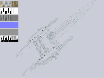 Katar Low-poly 3D model