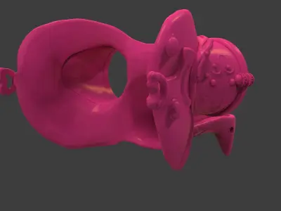 Royal Steampunk Penguin Mask 3D print model