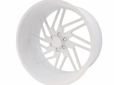Vehicle alloy wheel 3d model  3D model