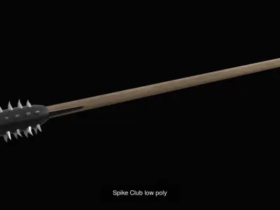 Low poly weapon PBR asset pack