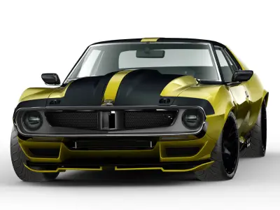 AMC Ringbrothers Javelin Defiant 1972 3D model