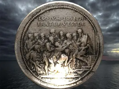 Vatican medal 11 Low-poly 3D model